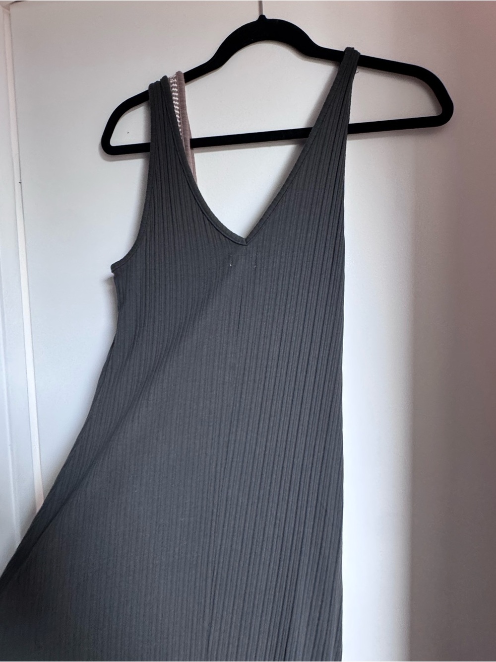 BUNDLE****NWT Aerie Ribbed Henley Maxi Dress Bundle – Size Medium (2 Dresses) - Picture 11 of 11